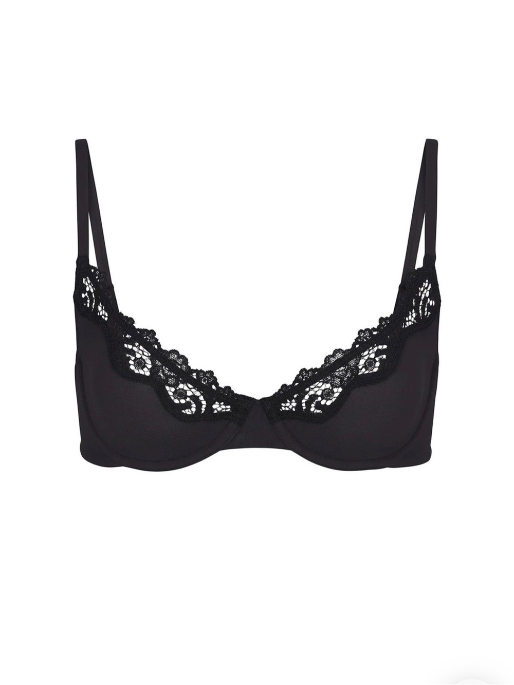 SKIMS Unlined Scoop Bra in 38C